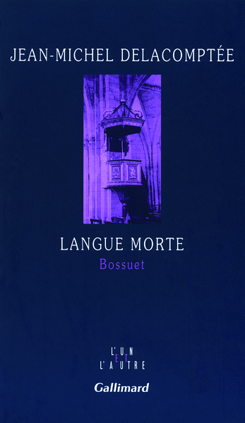 Langue morte, Bossuet (9782070126316-front-cover)