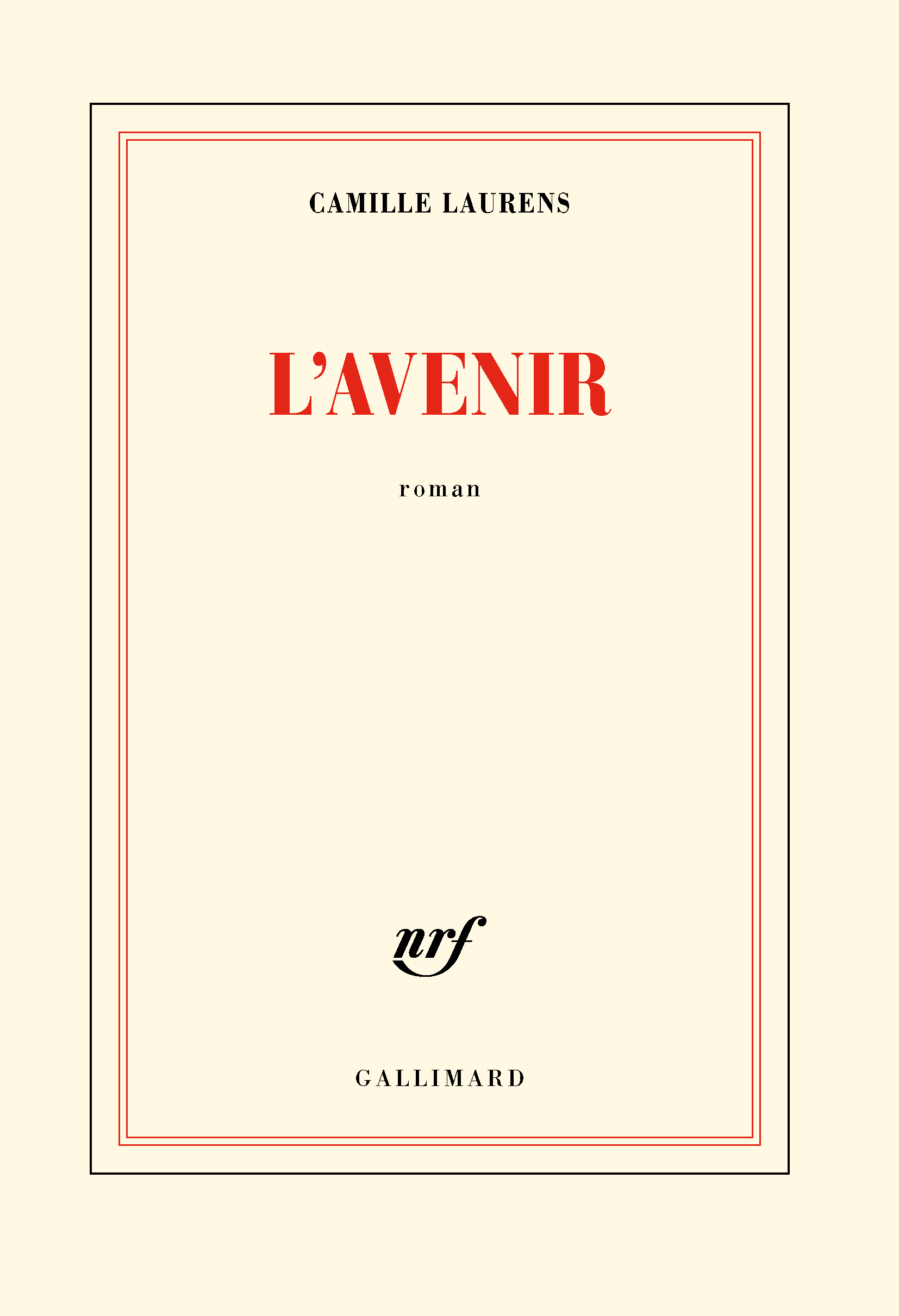 L'Avenir (9782070141722-front-cover)