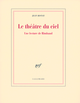 Le théâtre du ciel, Une lecture de Rimbaud (9782070124596-front-cover)