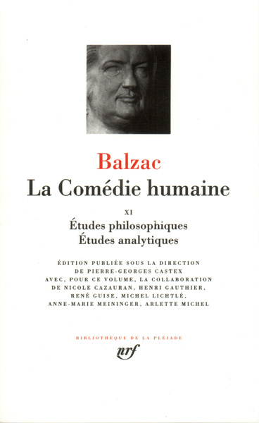 La Comédie humaine (9782070108763-front-cover)