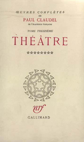 Œuvres complètes, Théâtre, VIII (9782070164035-front-cover)