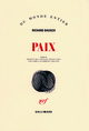 Paix (9782070121748-front-cover)