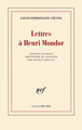 Lettres à Henri Mondor (9782070136575-front-cover)