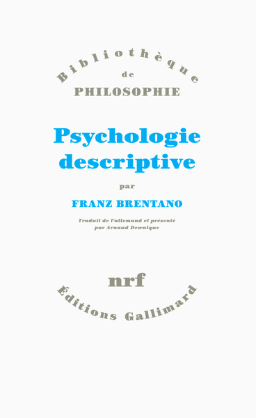 Psychologie descriptive (9782070116836-front-cover)