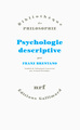 Psychologie descriptive (9782070116836-front-cover)
