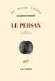 Le Persan (9782070136391-front-cover)