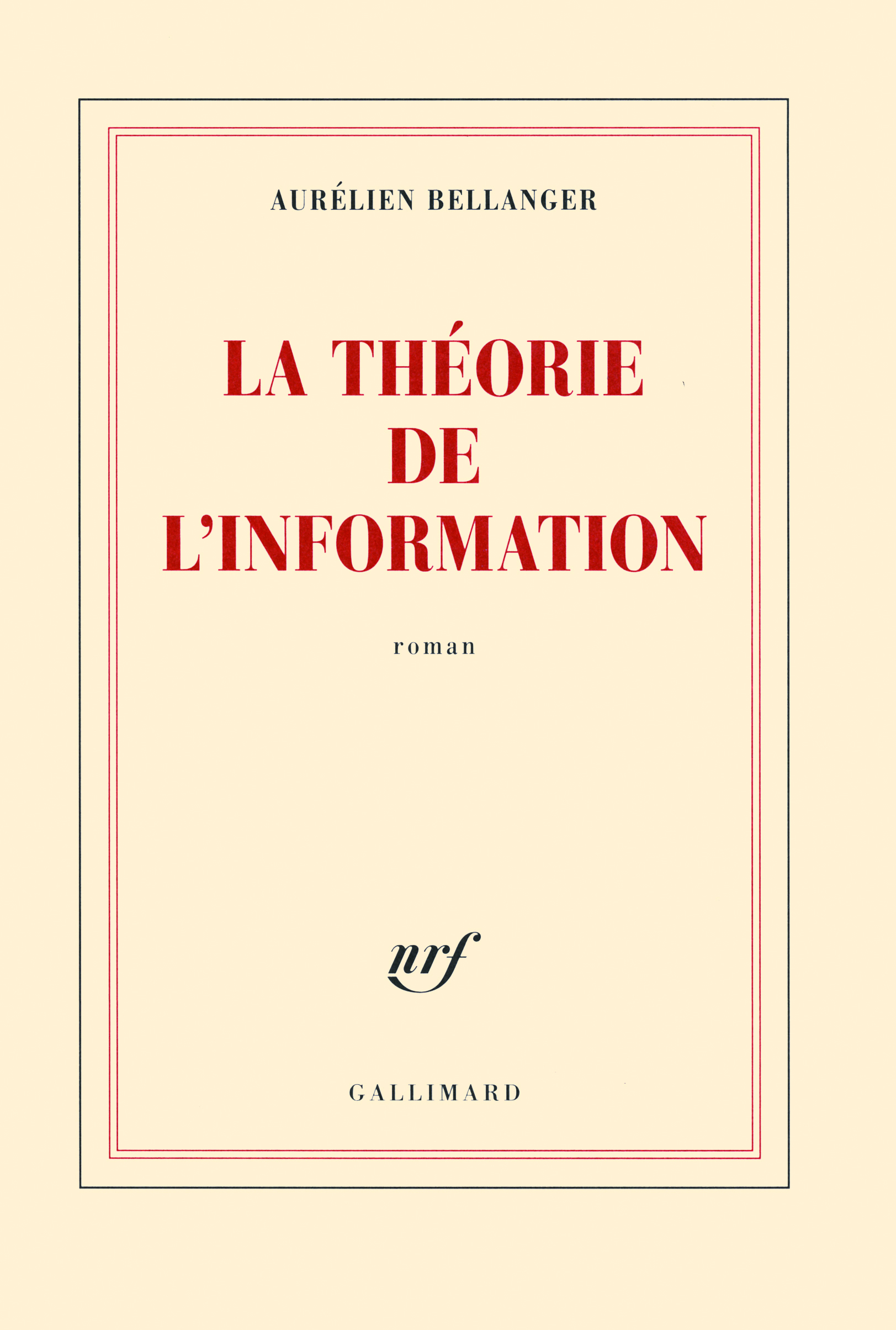 La théorie de l'information (9782070138098-front-cover)