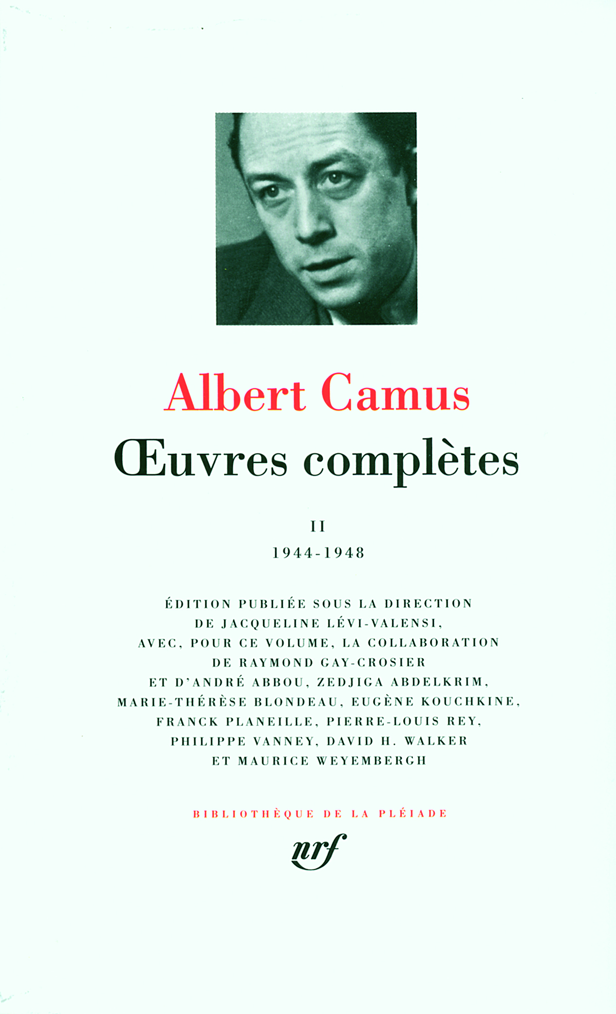 Œuvres complètes, 1944-1948 (9782070117031-front-cover)