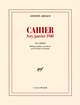 Cahier, Ivry, janvier 1948 (9782070118779-front-cover)