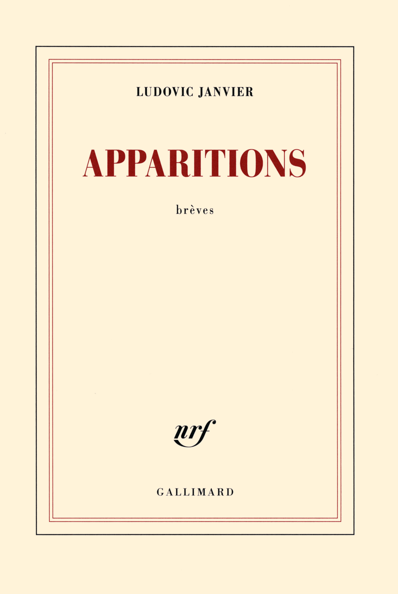 Apparitions, Brèves (9782070177912-front-cover)