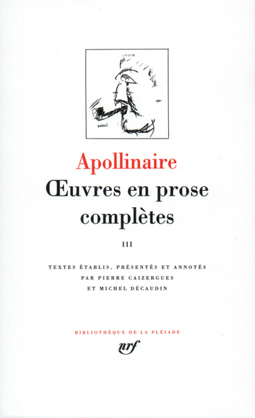 Œuvres en prose complètes (9782070113217-front-cover)