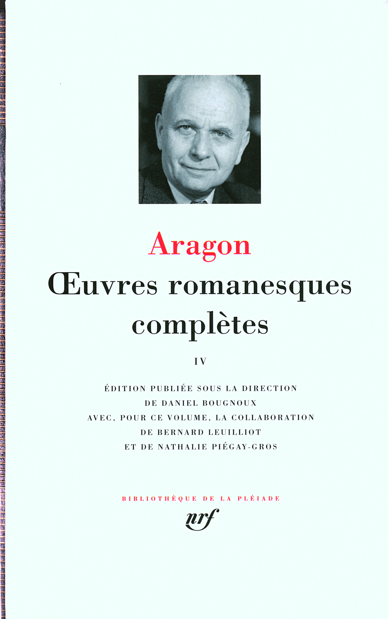 Œuvres romanesques complètes (9782070115303-front-cover)