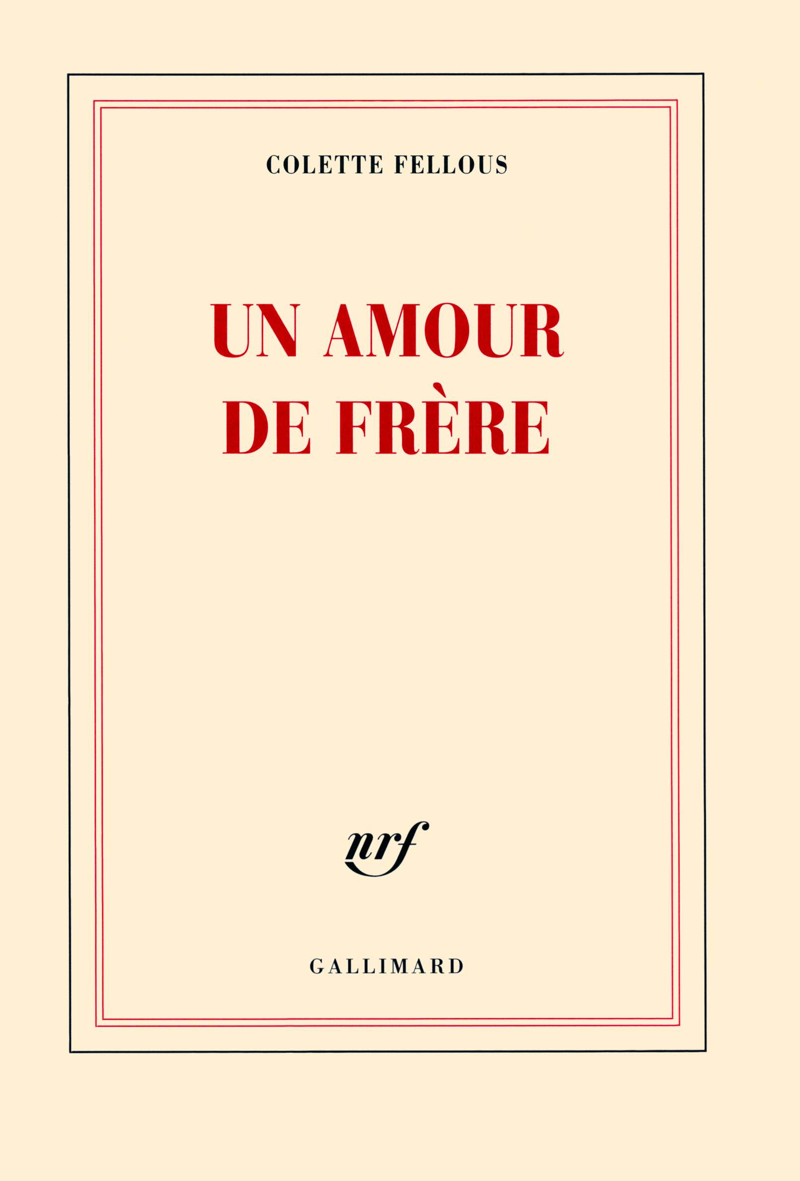 Un amour de frère (9782070133598-front-cover)