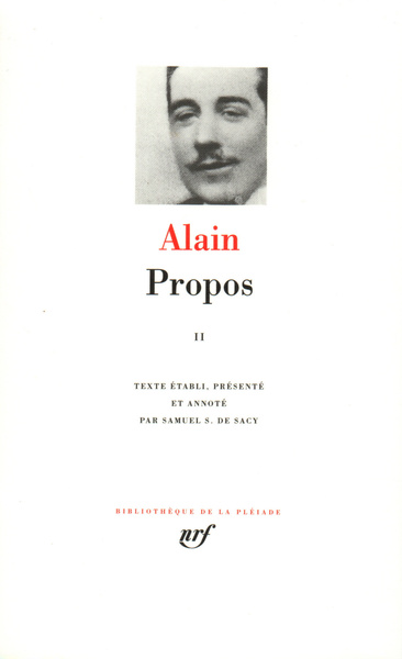 Propos, (1906-1936) (9782070100040-front-cover)