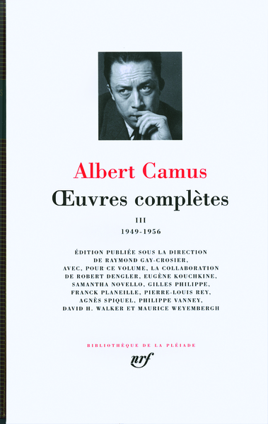 Œuvres complètes, 1949-1956 (9782070117048-front-cover)