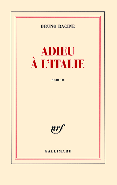 Adieu à l'Italie (9782070139026-front-cover)