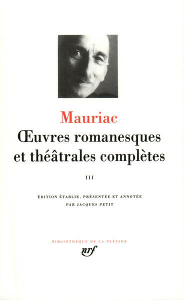 Œuvres romanesques et théâtrales complètes (9782070109906-front-cover)