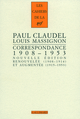 Correspondance, (1908-1953). "Braises ardentes, semences de feu" (9782070129379-front-cover)