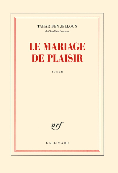 Le mariage de plaisir (9782070178230-front-cover)