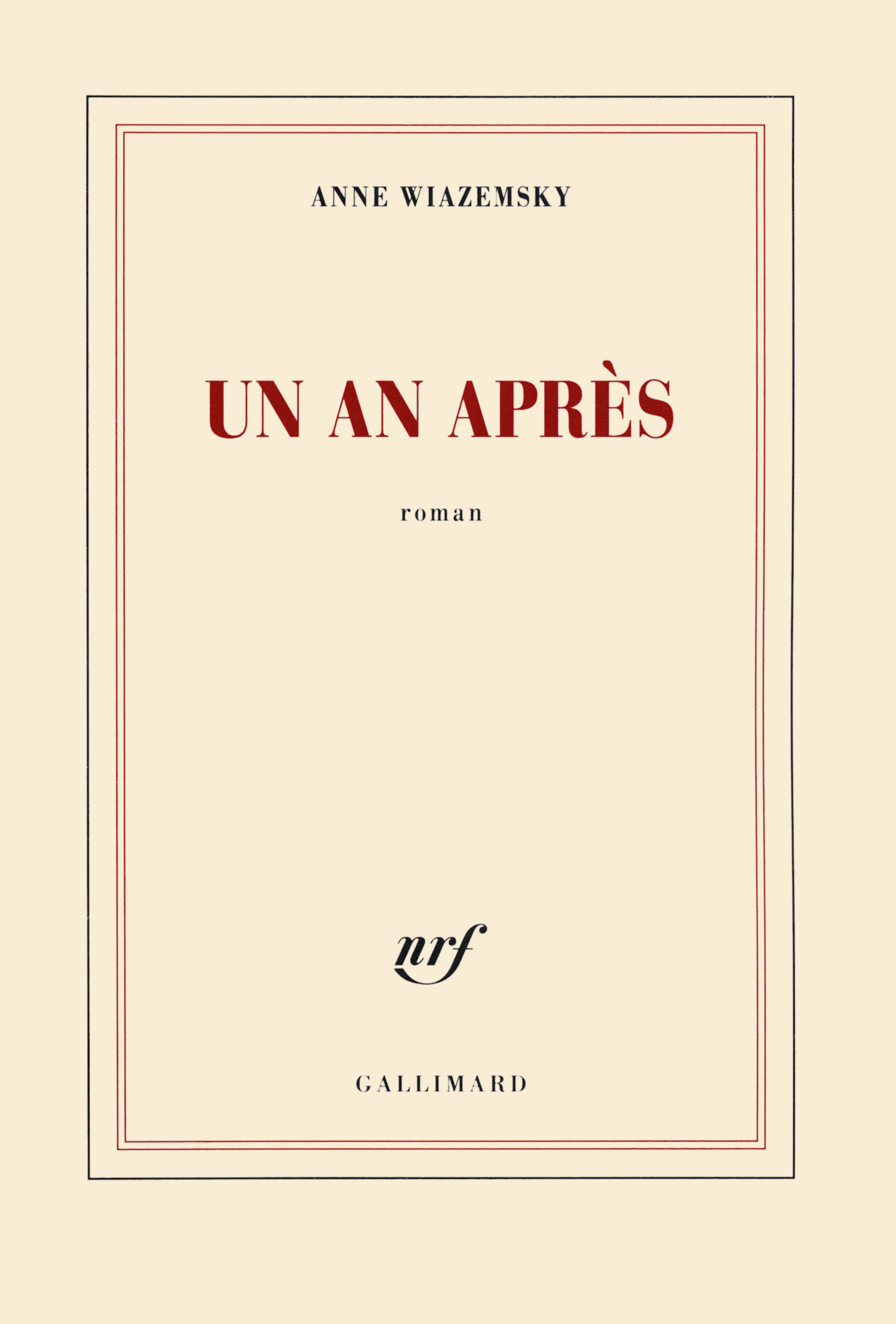 Un an après (9782070135431-front-cover)