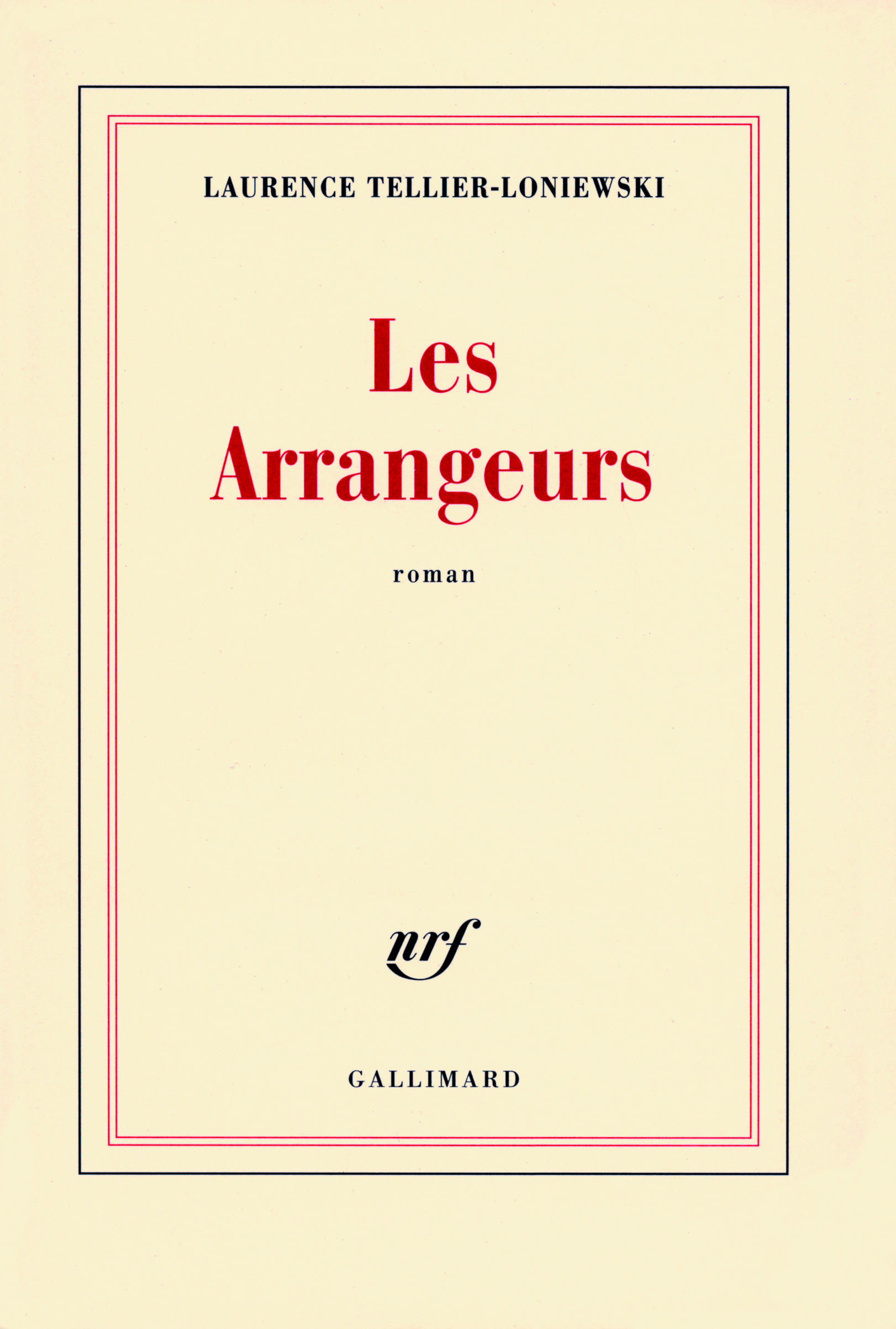 Les Arrangeurs (9782070126200-front-cover)