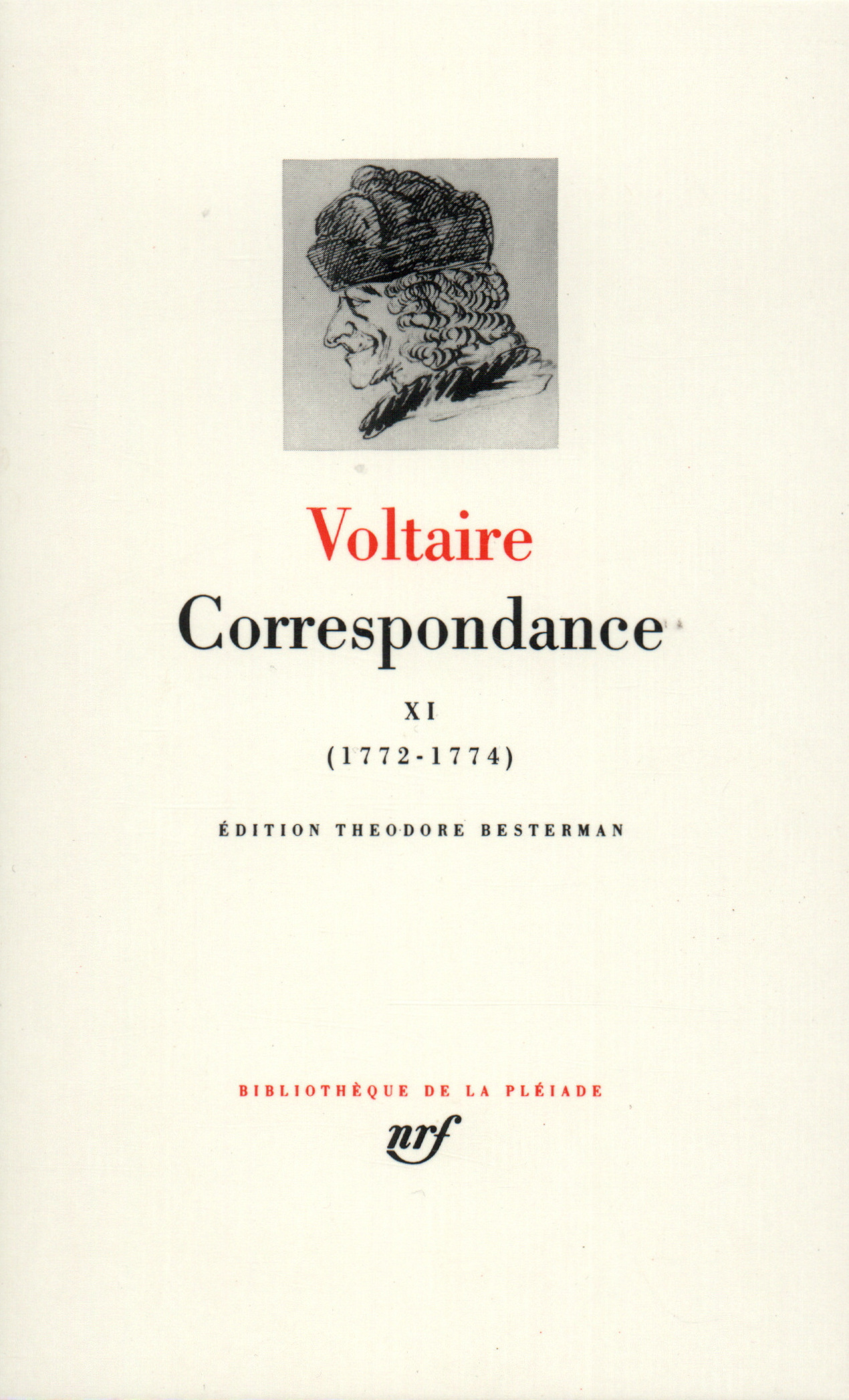 Correspondance, Juillet 1772 - Décembre 1774 (9782070111121-front-cover)