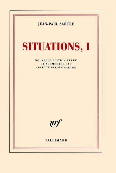 Situations, Février 1938 - septembre 1944 (9782070129577-front-cover)