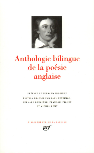 Anthologie bilingue de la poésie anglaise (9782070113743-front-cover)