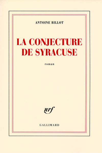 La conjecture de Syracuse (9782070122820-front-cover)