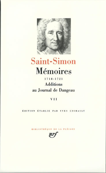 Mémoires / Additions au Journal de Dangeau (9782070110148-front-cover)