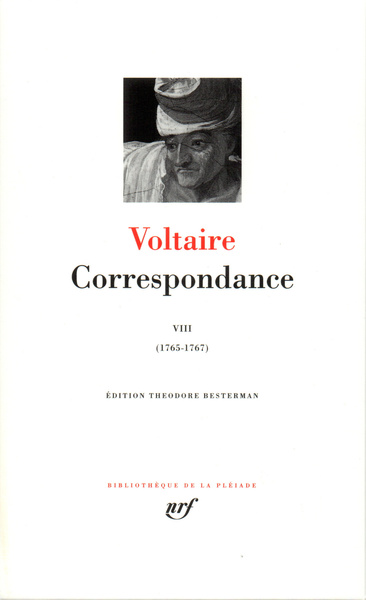 Correspondance, Avril 1765 - Juin 1767 (9782070110049-front-cover)