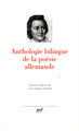 Anthologie bilingue de la poésie allemande (9782070113309-front-cover)