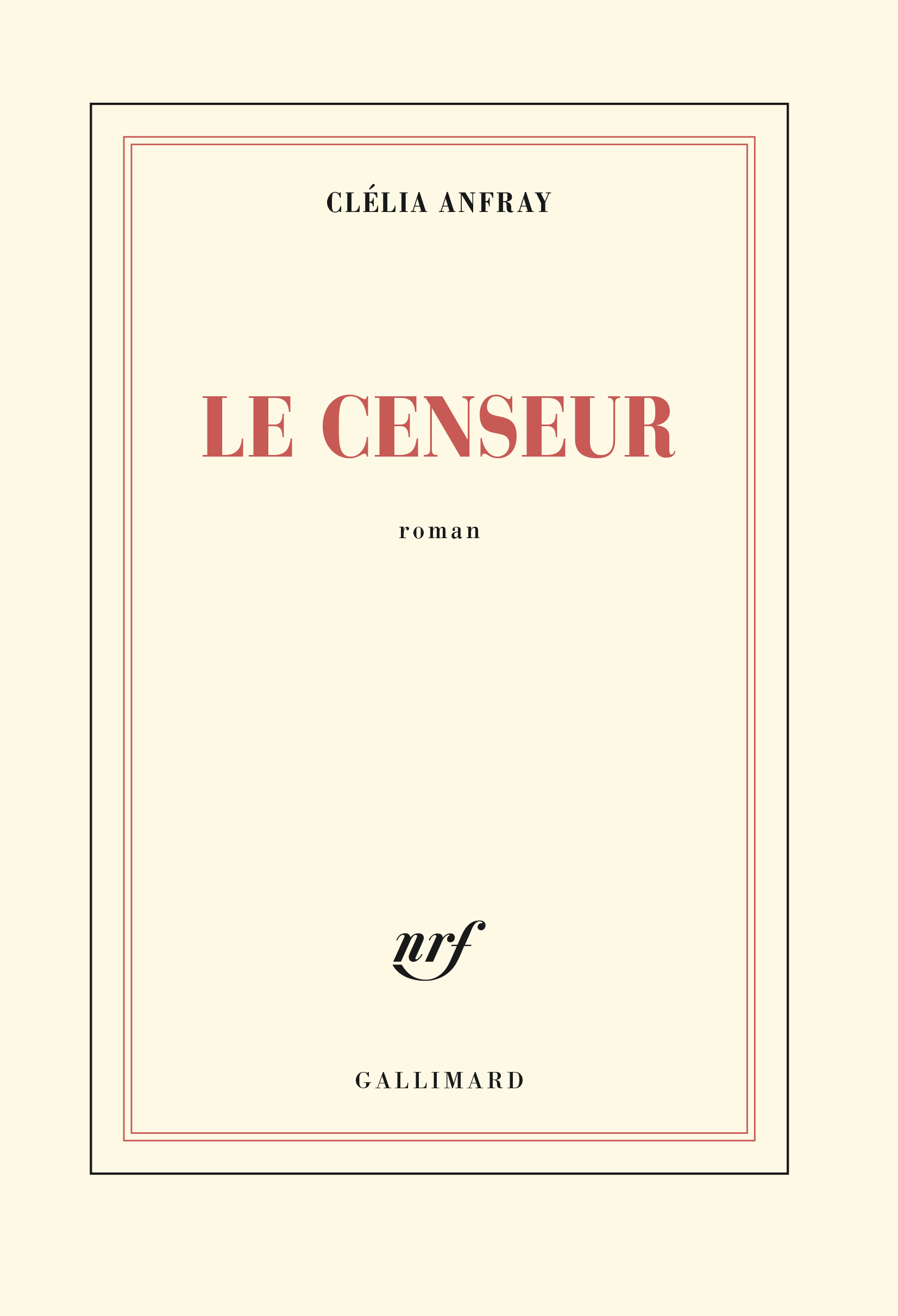 Le Censeur (9782070149872-front-cover)