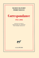 Correspondance, (1953-2002) (9782070138449-front-cover)