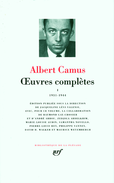 Œuvres complètes, 1931-1944 (9782070117024-front-cover)