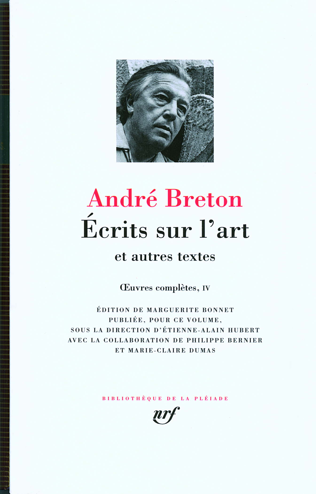 Écrits sur l'art et autres textes (9782070116928-front-cover)