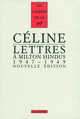 Lettres à Milton Hindus, (1947-1949) (9782070134298-front-cover)