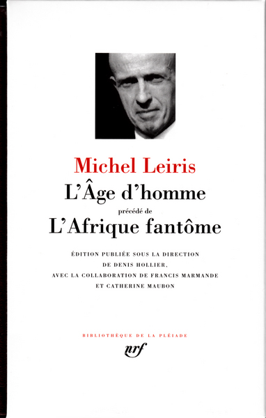 L'Age d'homme/L'Afrique fantôme (9782070114559-front-cover)