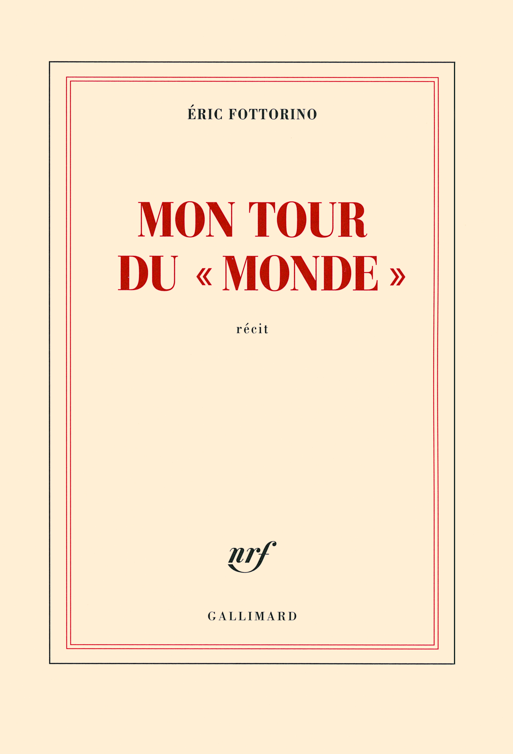 Mon tour du "Monde" (9782070134199-front-cover)