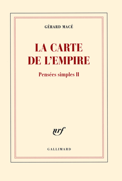 La carte de l'empire (9782070144754-front-cover)