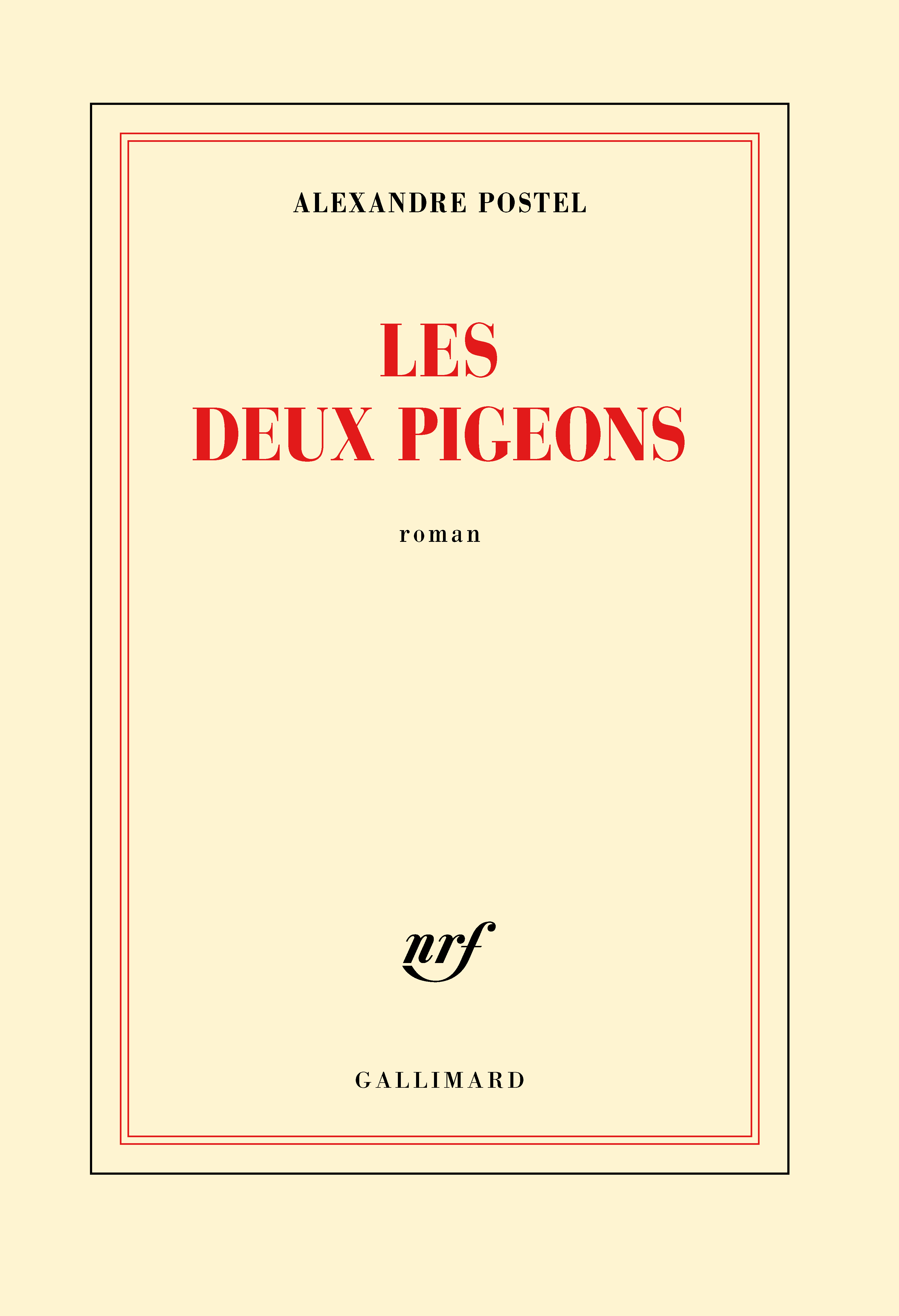 Les deux pigeons (9782070179688-front-cover)