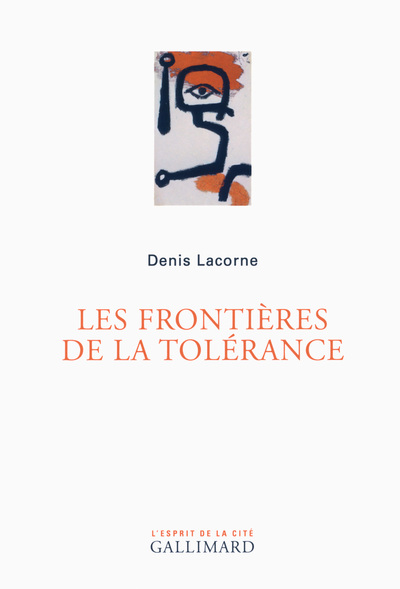 Les frontières de la tolérance (9782070130245-front-cover)