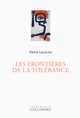 Les frontières de la tolérance (9782070130245-front-cover)