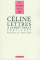 Lettres à Albert Paraz, (1947-1957) (9782070122448-front-cover)