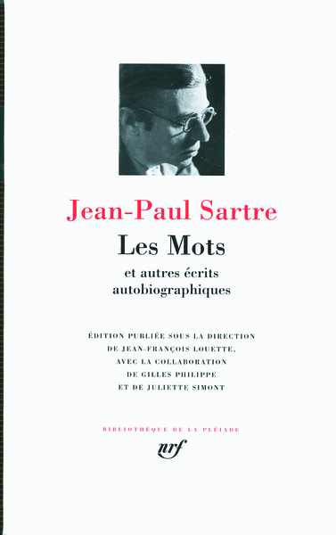 Les Mots et autres écrits autobiographiques (9782070114146-front-cover)
