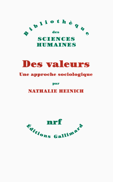 Des valeurs, Une approche sociologique (9782070146406-front-cover)