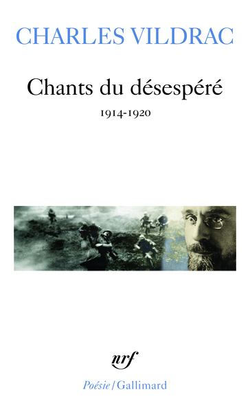 Chants du désespéré, (1914-1920) (9782070197835-front-cover)