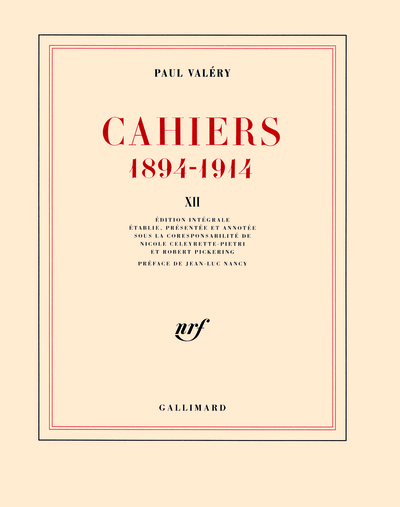 Cahiers, (1894-1914)-1913 - mars 1914 (9782070134687-front-cover)