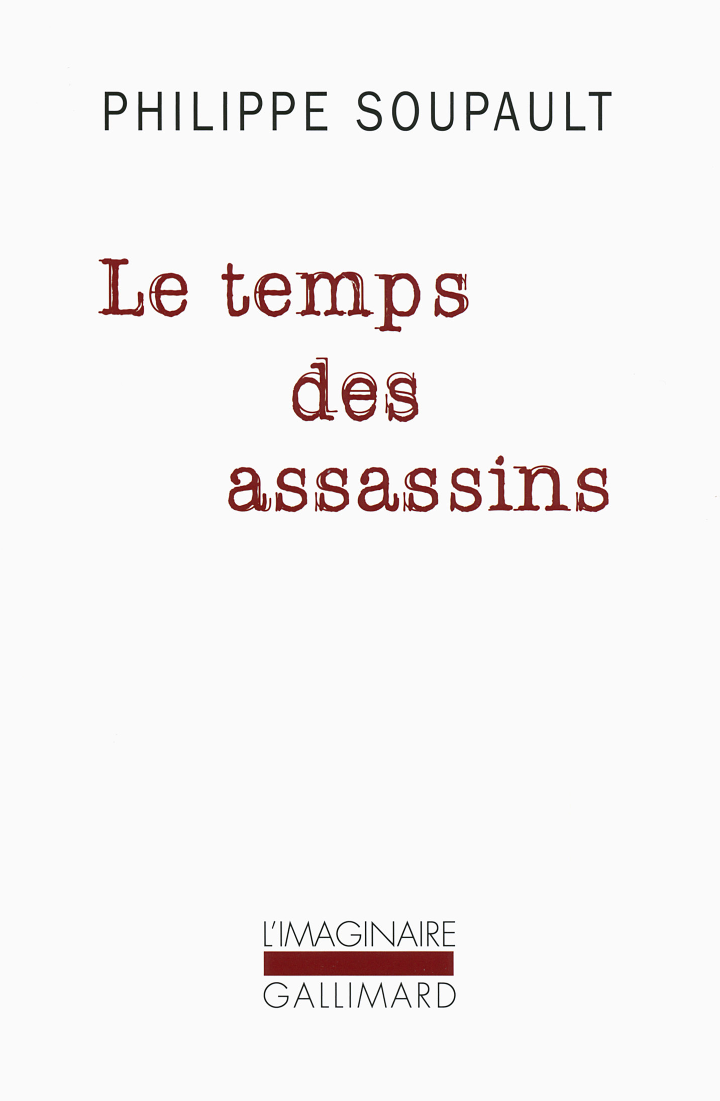 Le temps des assassins (9782070114771-front-cover)