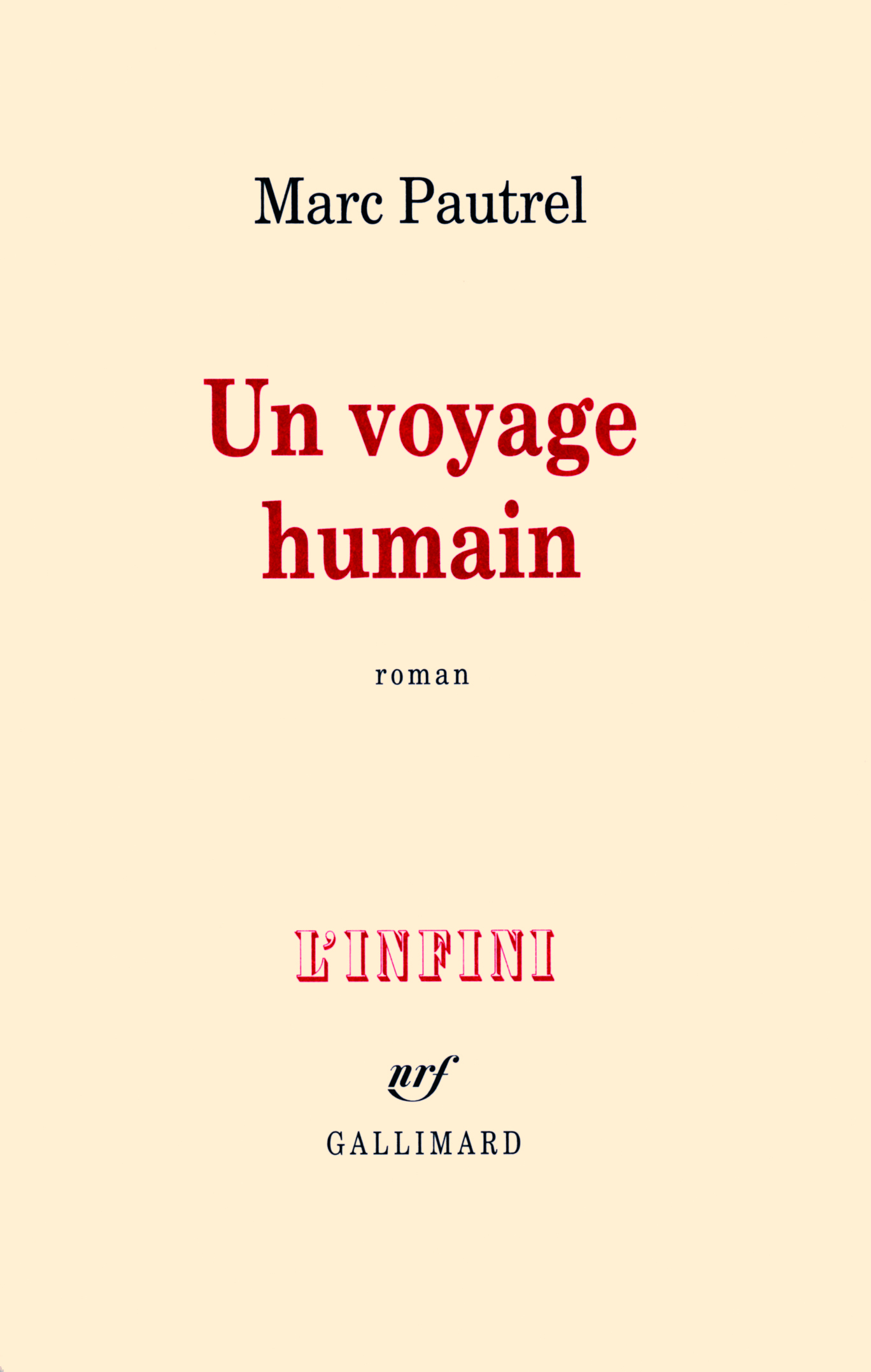 Un voyage humain (9782070131648-front-cover)